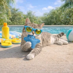 Summer Vibes Mantarraya Peluche para gatos