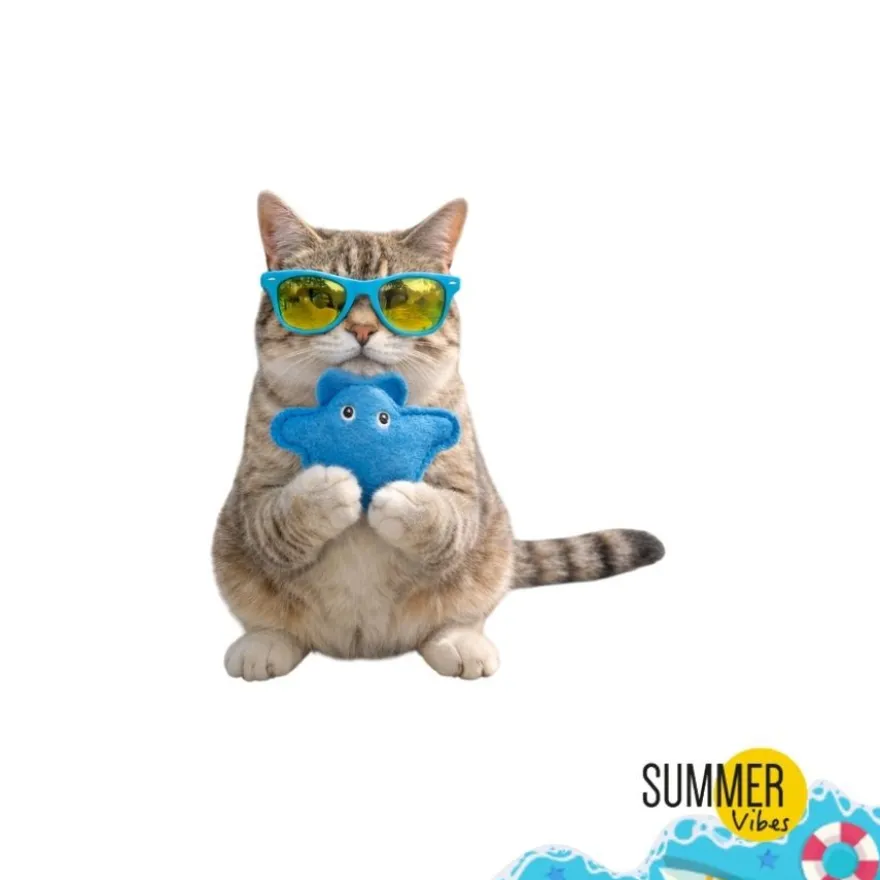 Summer Vibes Mantarraya Peluche para gatos