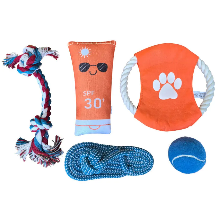 Summer Vibes The Beach Club Set Juguetes para perros