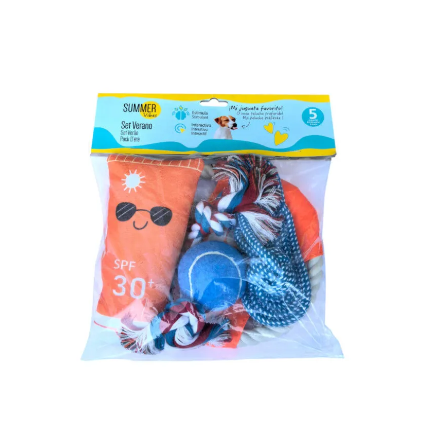Summer Vibes The Beach Club Set Juguetes para perros