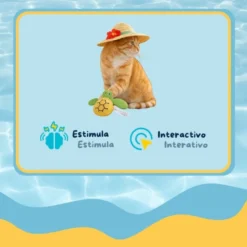 Summer Vibes Tortuga Peluche para gatos