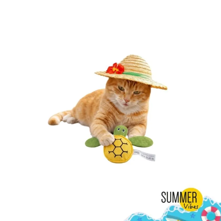Summer Vibes Tortuga Peluche para gatos