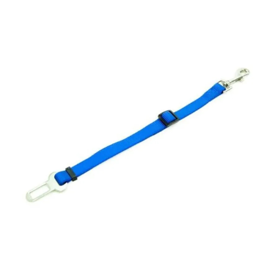 TK-Pet Adaptador de Cinturón de seguridad azul para perros