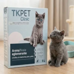 TK-Pet Clinic Arena Aglomerante Ultrafina para Kitten y Gatos Sensibles