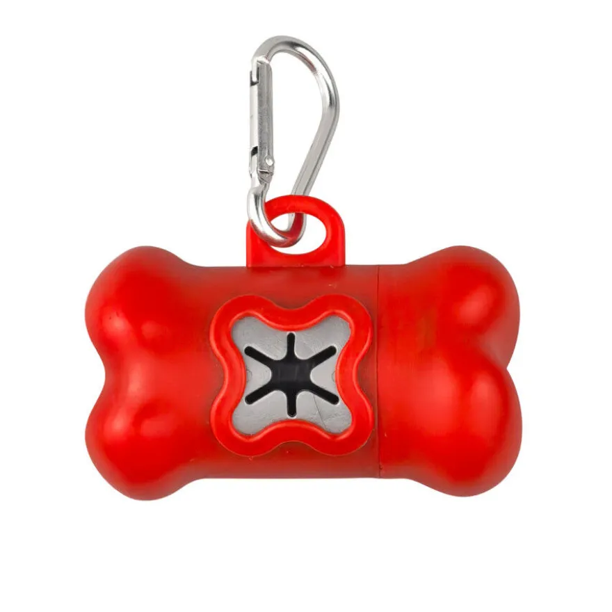 Tk Pet Dispensador Bolsitas Rollo Rojo para perros