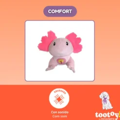 Tootoy! Ajolote Mordedor de Peluche con Sonido para perros