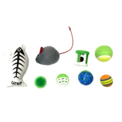Tootoy! Caja de Juguetes Variados para gatos