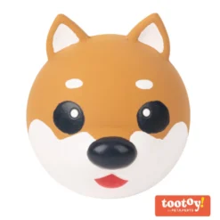 Tootoy! Chew Corgi mordedor de látex con sonido para perros