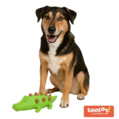Tootoy! Chew Croco Treat mordedor portasnacks para perros