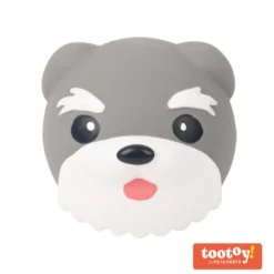 Tootoy! Chew Snauzer mordedor de látex con sonido para perros