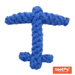 Tootoy! Comfort Anchor Rope juguete de cuerda para perros