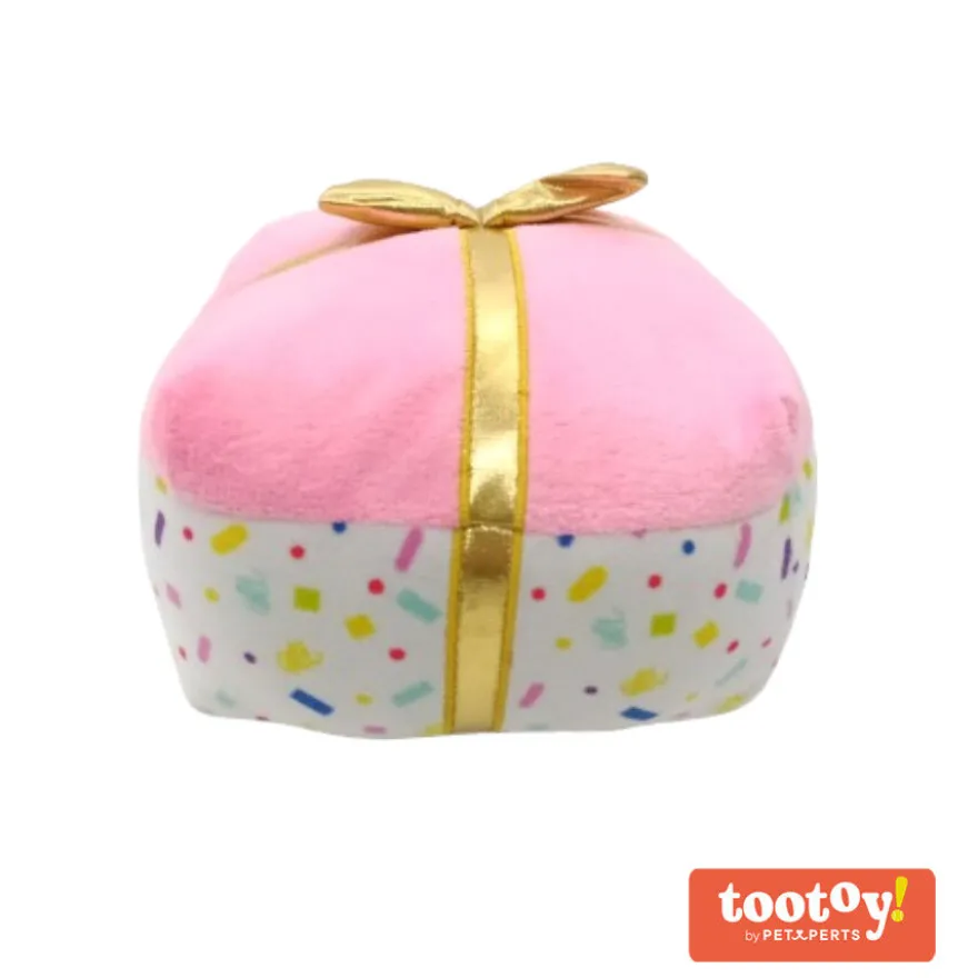 Tootoy! Comfort Bhirthday Present Cuddler peluche para perros