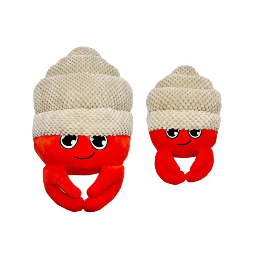 Tootoy! Comfort Hermit Crab Cuddler peluche con sonido para perros