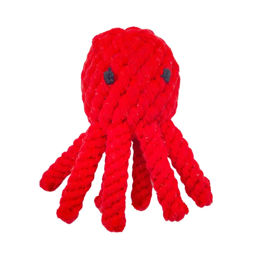 Tootoy! Comfort Octopus & Sea juguete de cuerda para perros