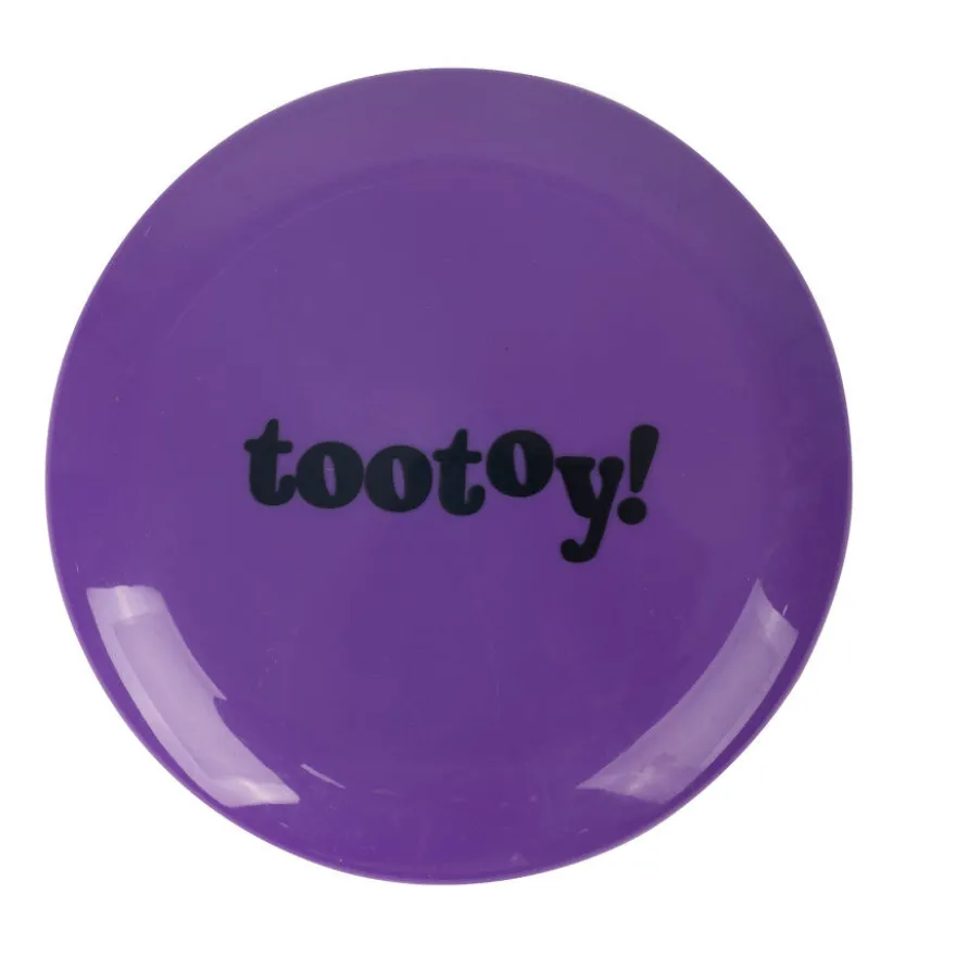Tootoy! Flying disc Purple Frisbee Morado para perros