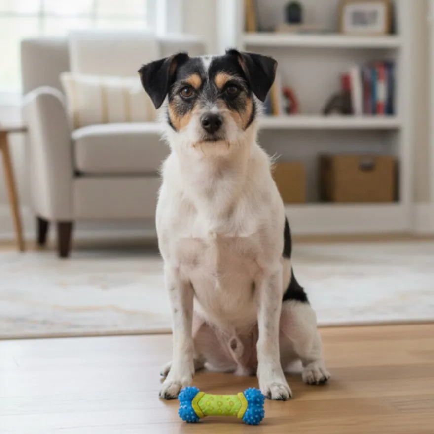 Tootoy! Hueso de Goma con Texturas para perros