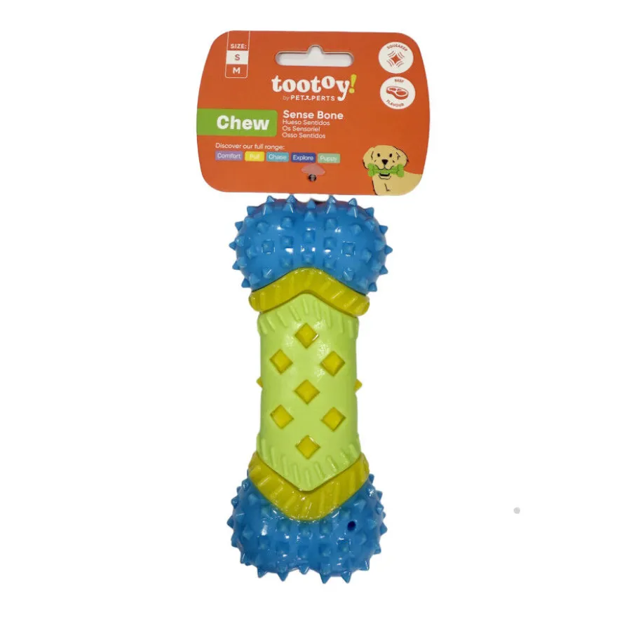Tootoy! Hueso de Goma con Texturas para perros