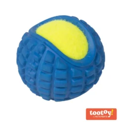 Tootoy! 2 in 1 tennis ball Blue Pelota de Ténis Azul para perros