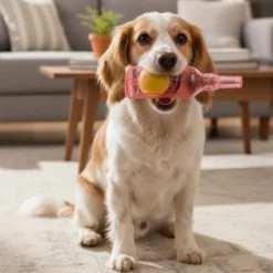 Tootoy! Mordedor Botella con Pelota de Goma para perros