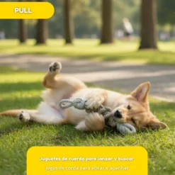 Tootoy! Mordedor de Cuerda con Nudos para perros