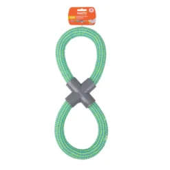 Tootoy! Mordedor de Cuerda Doble Azul y Verde para perro
