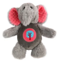 Tootoy! Noisy Elephant Cuddler peluche para perros