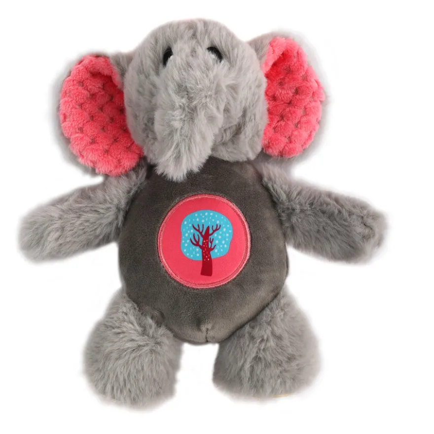 Tootoy! Noisy Elephant Cuddler peluche para perros