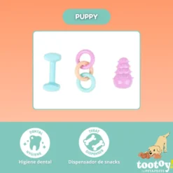 Tootoy! Pack de Mordedores para cachorros