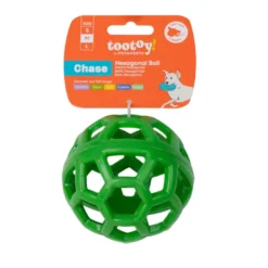 Tootoy! Pelota Easy Grip Hexagonal para perros