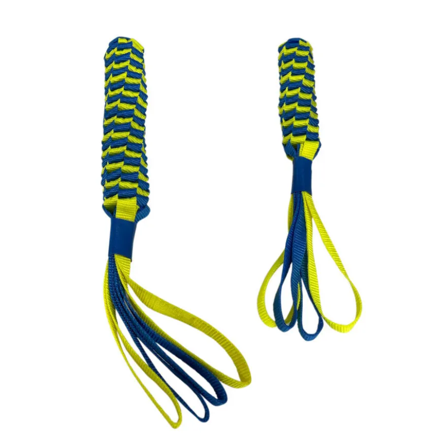 Tootoy! Pull Braired Stick señuelo de cuerda para perros