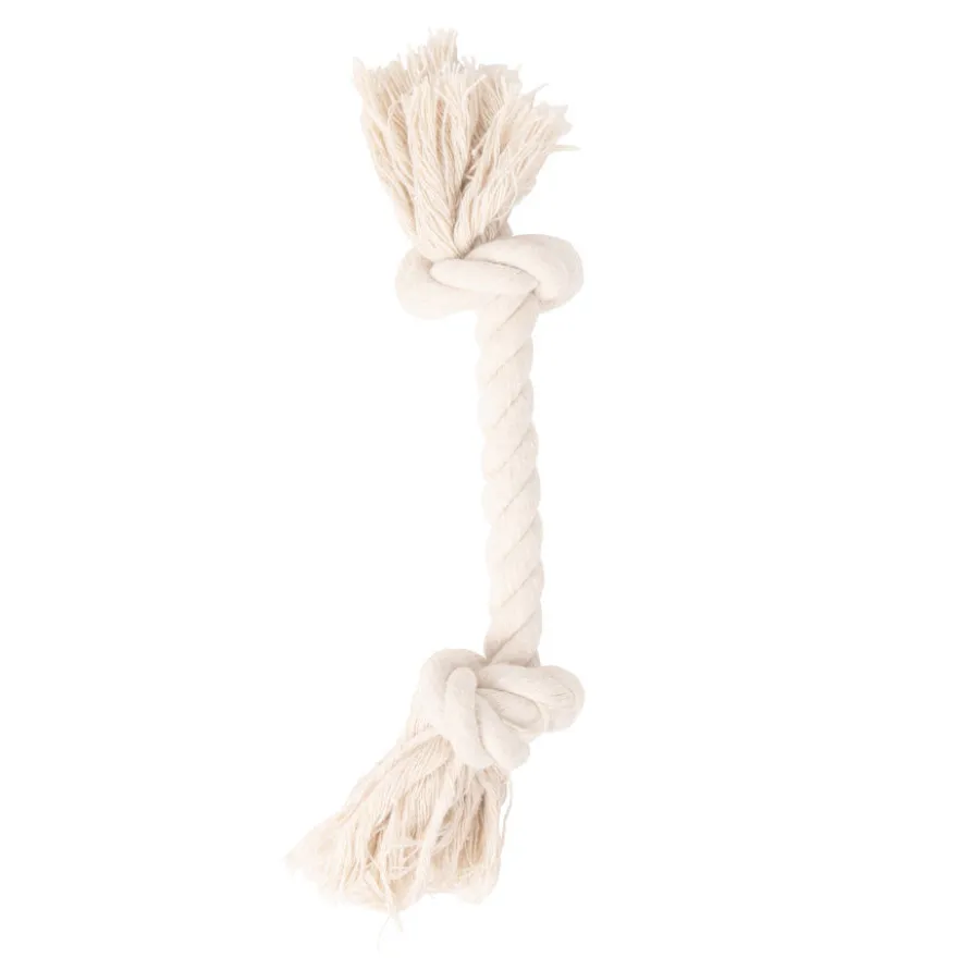 Tootoy! Pull Natural Rope Bone juguete de cuerda para perros
