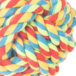 Tootoy! Pull Rope Ball Multicolor pelota de cuerda para perro
