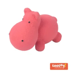 Tootoy! Puppy Mini Hippo Toy mordedor para perros