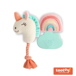 Tootoy! Puppy Unicorn Set de juguetes para perros