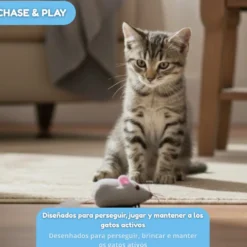 Tootoy! Ratón Interactivo con Movimiento para gatos