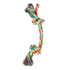 Tootoy! Rope Bone Multicolor Cuerda para perros