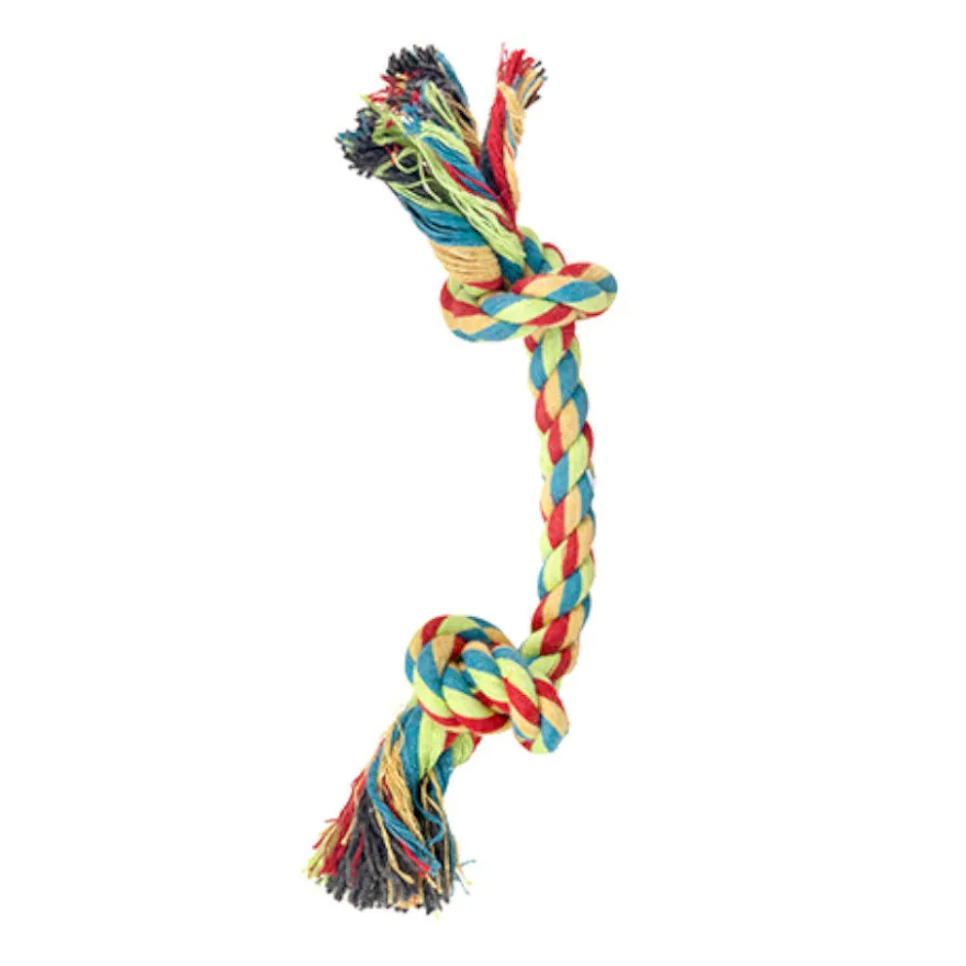 Tootoy! Rope Bone Multicolor Cuerda para perros