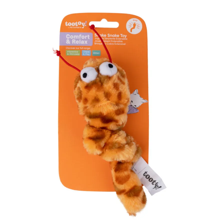Tootoy! Serpiente de Peluche con Zumbido para gatos