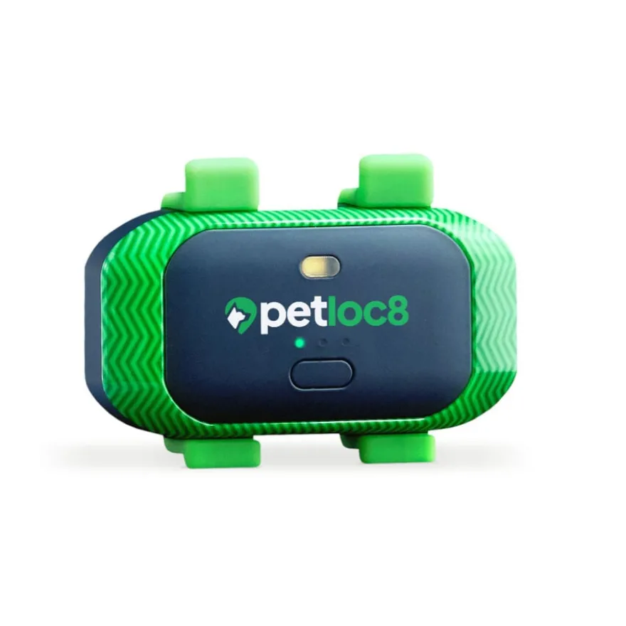 Trackimo Localizador GPS Petloc8 4G para perros y gatos