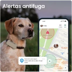 Tractive GPS Dog 6 Marrón Rastreador para perros