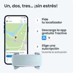 Tractive GPS Dog 6 Menta Rastreador para perros