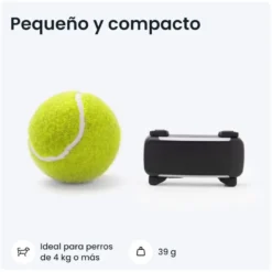 Tractive GPS Dog 6 Negro Rastreador para perros