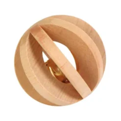Trixie Bola de Madera con Cascabel juguete para roedores