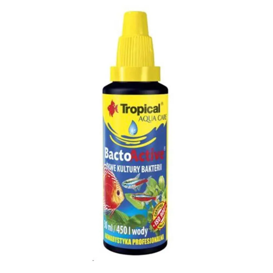 Tropical Aqua Care Bacto Active Acondicionador de agua para acuarios