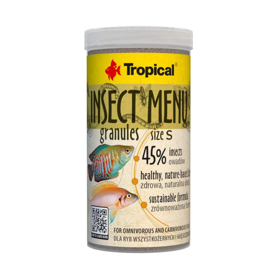 Tropical Gránulos Insectos para Peces Ornamentales