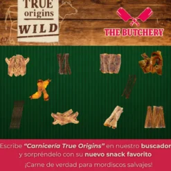 True Origins Nervio Toro Snack para perros
