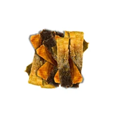 True Origins Piel de Salmón con Carne Snack para perros
