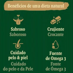 True Origins Piel Fletán Negro Snack para perros