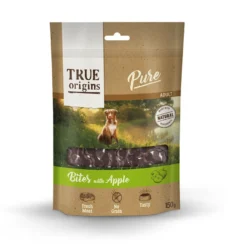 True Origins Pure Bocaditos Manzana para perros