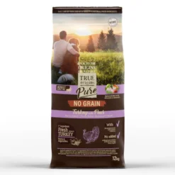 True Origins Pure Grain Free Adult Pavo pienso para perros